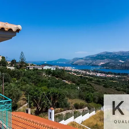 Vakantiehuis Sofia's Grand View Maisonette Near Argostoli!