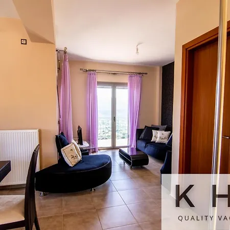 度假居 Sofia's Grand View Maisonette Near Argostoli!